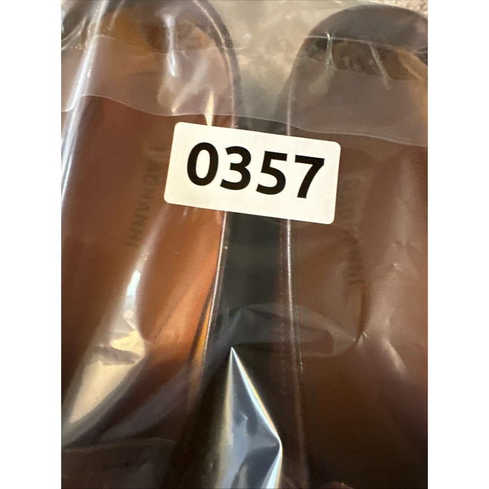 MAGNANNI Men's Sasso Leather Penny Loafers Cognac‎ Size 9M MSRP $525. - Picture 11 of 12